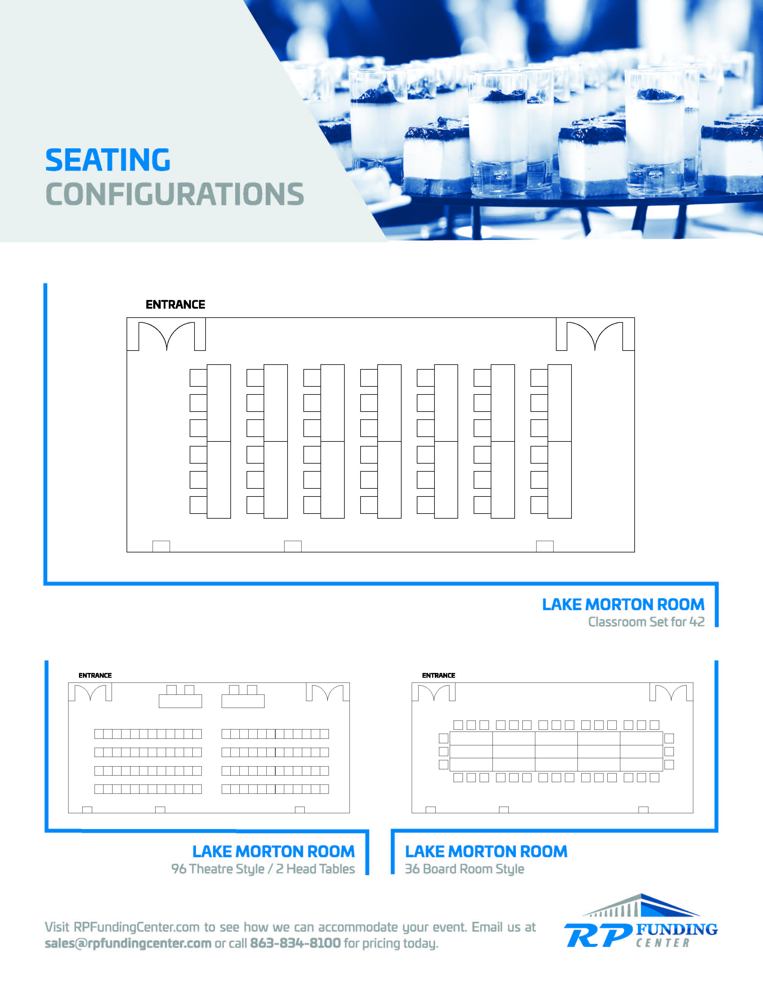 lake morton seating configurations